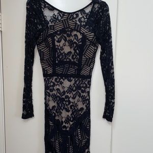 Black elegant women dress